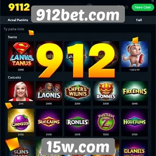 Comparativo de jogos disponíveis no 912bet